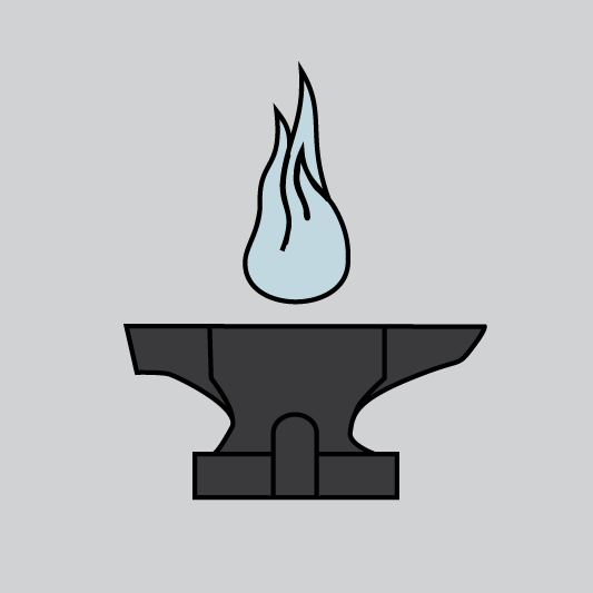 Símbolo de Forjargéntea