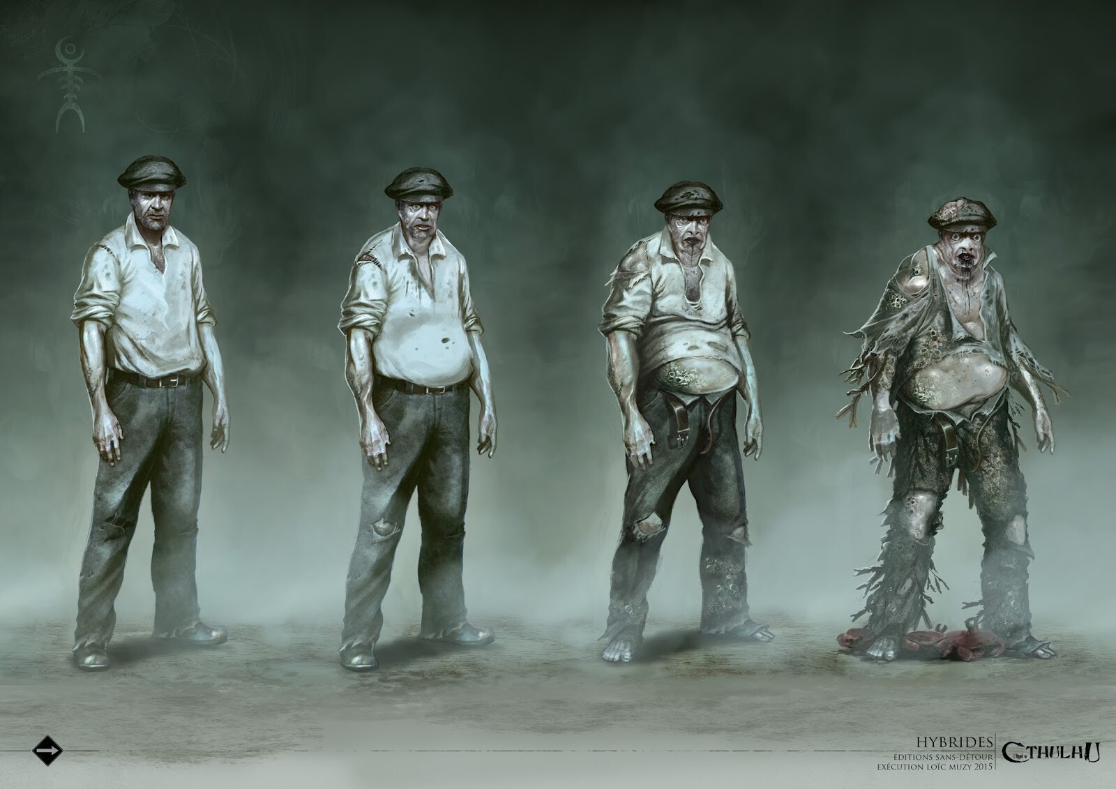 Les stades d'évolutions des hybrides telle que décrit par Alexender Koenig