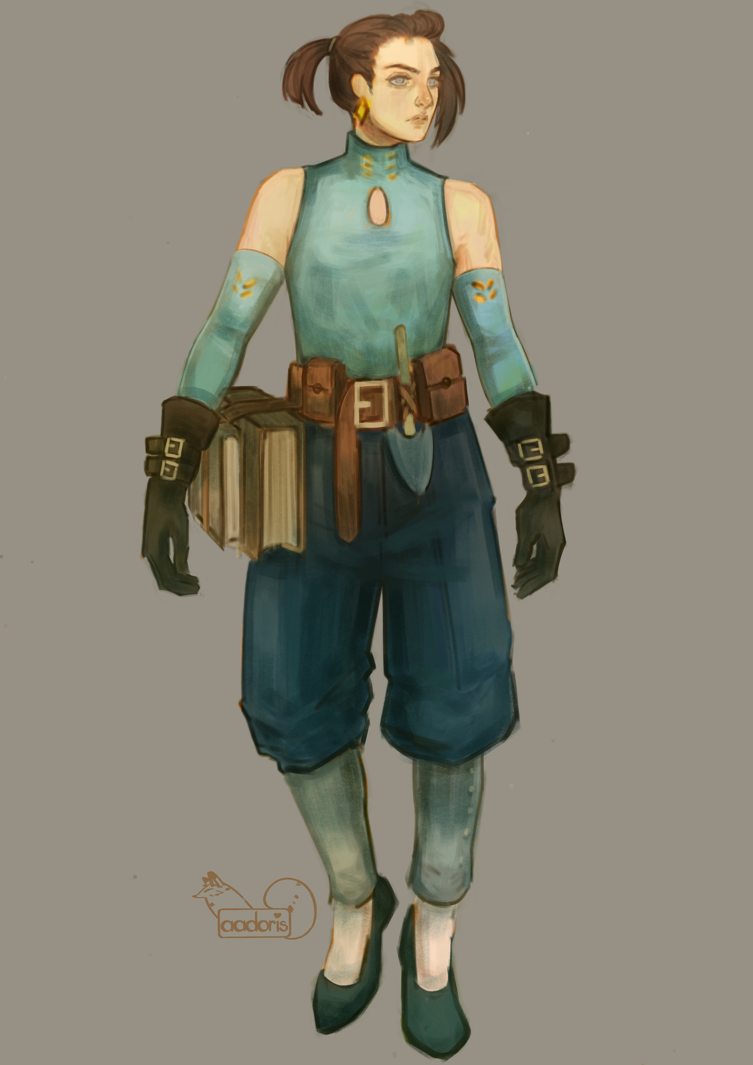 Formal!Usil Usil in their Formal Adventuring Garb